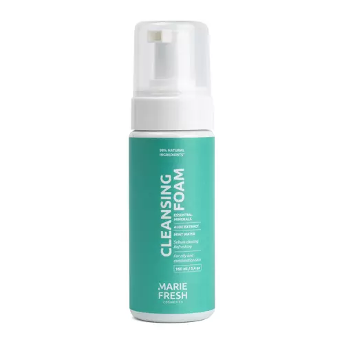 Marie Fresh Cosmetics - Cleansing Foam for Oily and Combination Skin - Пенка для умывания жирной и комбинированной кожи - 160ml