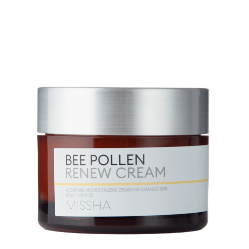 Missha - Обновляющий крем для лица - Bee Pollen Renew Cream - 50ml