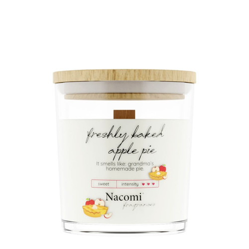 Nacomi - Freshly Backed Apple Pie - Соевая свеча с ароматом яблочного пирога - 140g