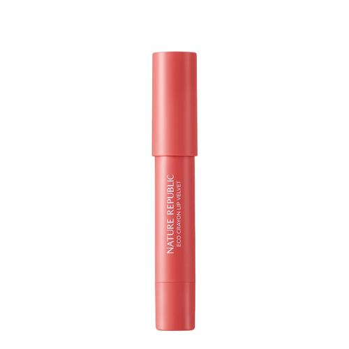 Nature Republic - By Flower Eco Crayon Lip Velvet - Помада для губ в форме карандаша - 02 Pink Breeze - 2,8g