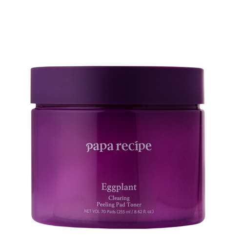 Papa Recipe - Eggplant Clearing Peeling Pad Toner - Пилинг-пэды для лица - 70шт.