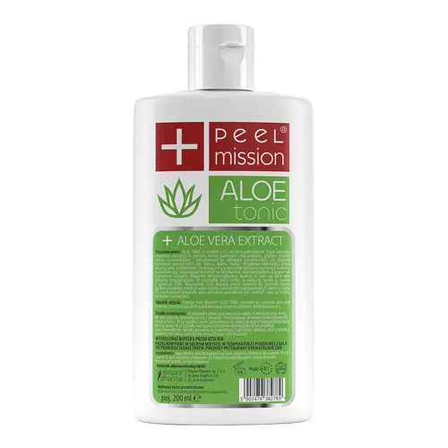 Peel Mission - Тоник для раздраженной кожи лица с алоэ - Aloe Tonic - 200ml