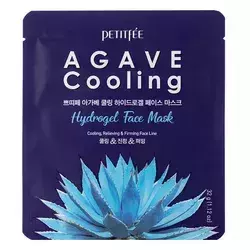 Petitfee - Гидрогелевая охлаждающая маска для лица с экстрактом агавы - Agave Cooling Hydrogel Face Mask - 32g