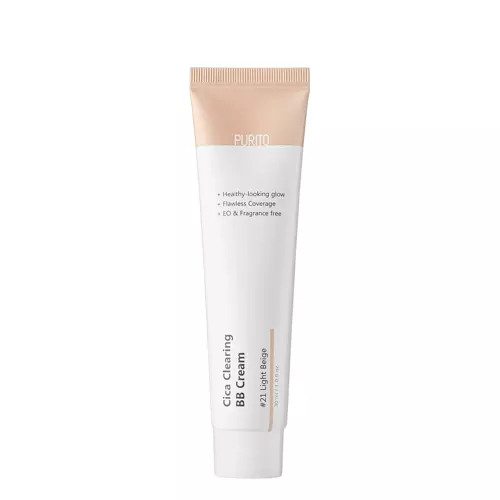 Purito - Cica Clearing BB Cream - BB-крем с экстрактом центеллы азиатской - #21 Light Beige - 30ml