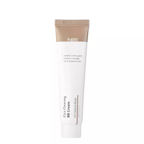 Purito - Cica Clearing BB Cream - BB-крем с экстрактом центеллы азиатской - #23 Natural Beige - 30ml