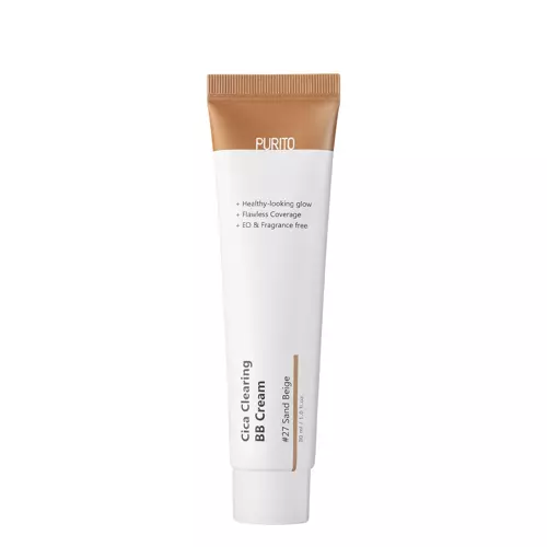 Purito - Cica Clearing BB Cream - BB-крем с экстрактом центеллы азиатской - #27 Sand Beige - 30ml