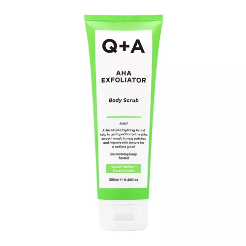 Q+A - AHA Exfoliator Body Scrub - Скраб для тела с АНА-кислотами - 250ml