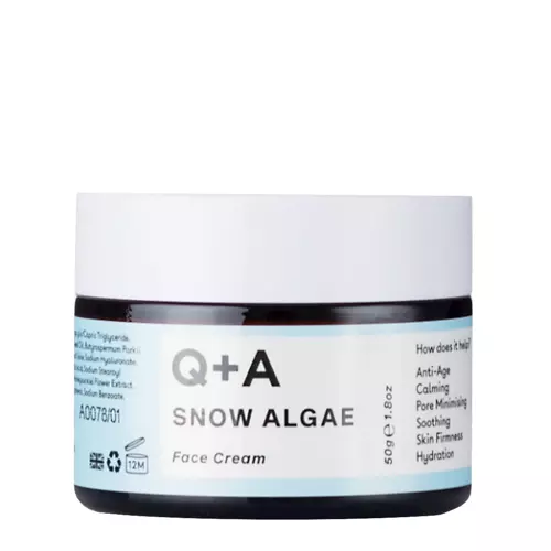 Q+A - Крем для лица со снежными водорослями - Snow Algae Intensive Face Cream - 50g