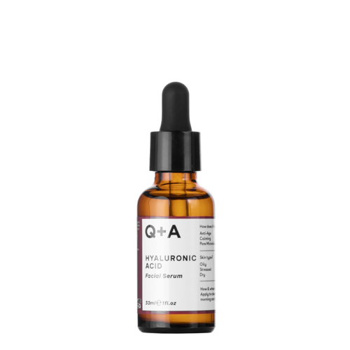 Q+A - Увлажняющая сыворотка для лица с гиалуроновой кислотой - Hyaluronic Acid - Facial Serum - 30ml