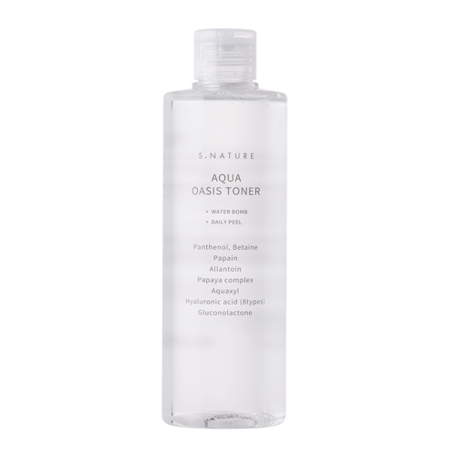 S.Nature - Aqua Oasis Toner- Увлажняющий тонер для лица - 300ml