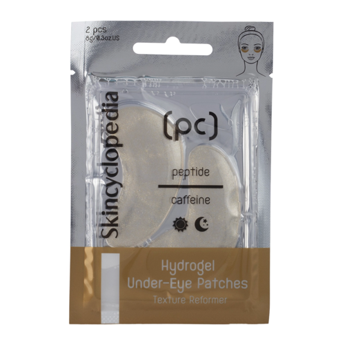 Skincyclopedia - Hydrogel Under-Eye Patches - Гидрогелевые патчи под глаза с пептидом, кофеином, гиалуроновой кислотой и коллагеном - 2шт.