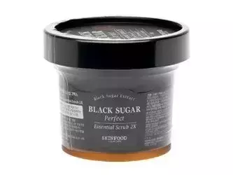 Skinfood - Black Sugar Perfect Essential Scrub 2X - Маска-пилинг с коричневым сахаром - 210g