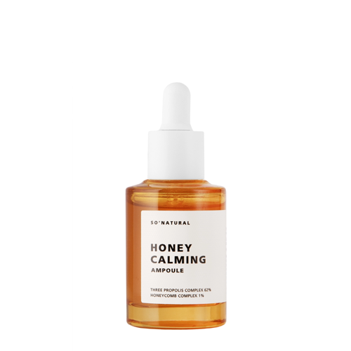 So Natural - Honey Calming Ampoule - Восстанавливающая сыворотка для лица - 30ml