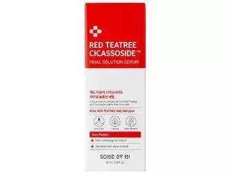 Some By Mi - Red Teatree Cicassoside Final Solution Serum - Успокаивающая сыворотка с красным чайным деревом - 50ml