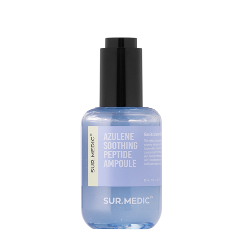 Sur.Medic+ - Azulene Soothing Peptide Ampoule - Успокаивающая ампула для лица с азуленом и пептидами - 80ml