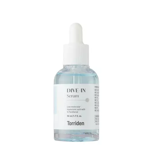 Torriden - Увлажняющая сыворотка с гиалуроновой кислотой - Dive-In - Low Molecule Hyaluronic Acid Serum - 50ml