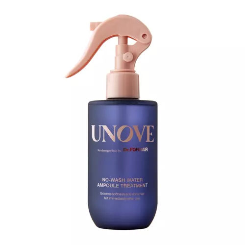 Unove - No-Wash Water Ampoule Treatment - Несмываемый спрей-кондиционер для поврежденных волос - 200ml