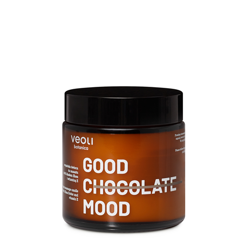 Veoli Botanica - Good Chocolate Mood - Веганская массажная свеча - 100ml