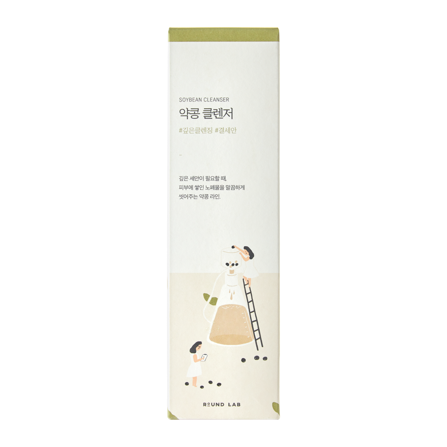 Round Lab - Soybean Nourishing Cleanser - Пенка для умывания лица с  экстрактом черных соевых бобов - 150ml | Купить в Cosibella