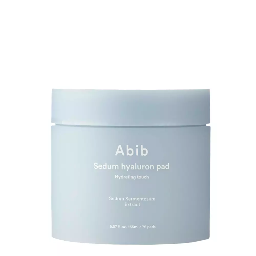 Abib - Увлажняющие диски для лица - Sedum Hyaluron Pad Hydrating Touch - 165ml/75 шт.