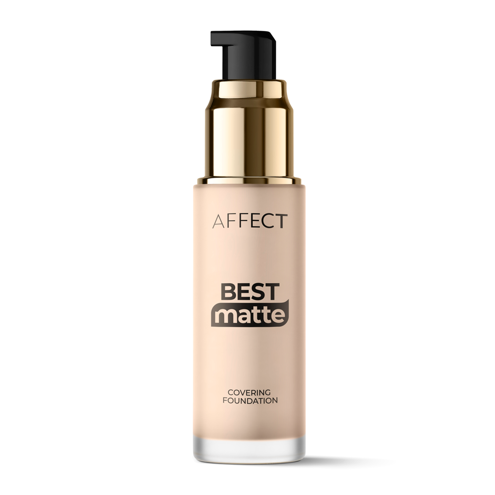 Affect - Best Matte Covering Foundation - Тональная основа для лица - 1N - 30ml