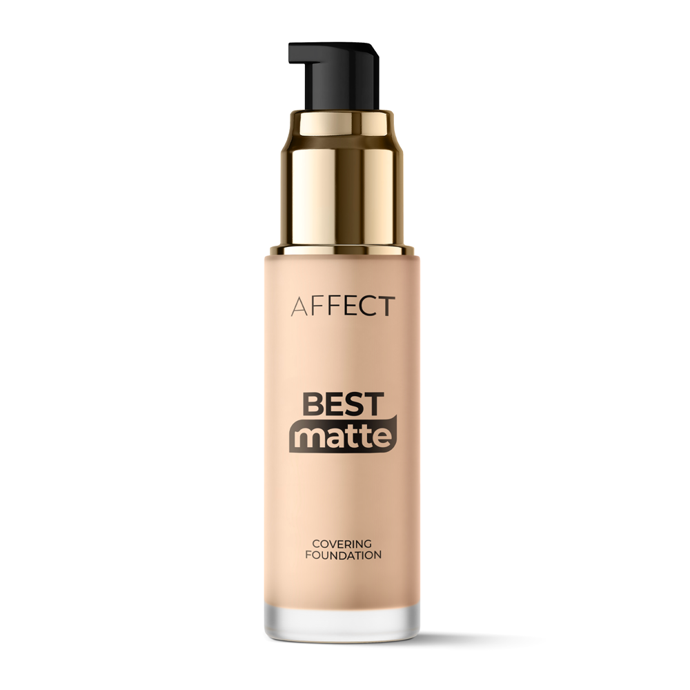 Affect - Best Matte Covering Foundation - Тональная основа для лица - 3N - 30ml