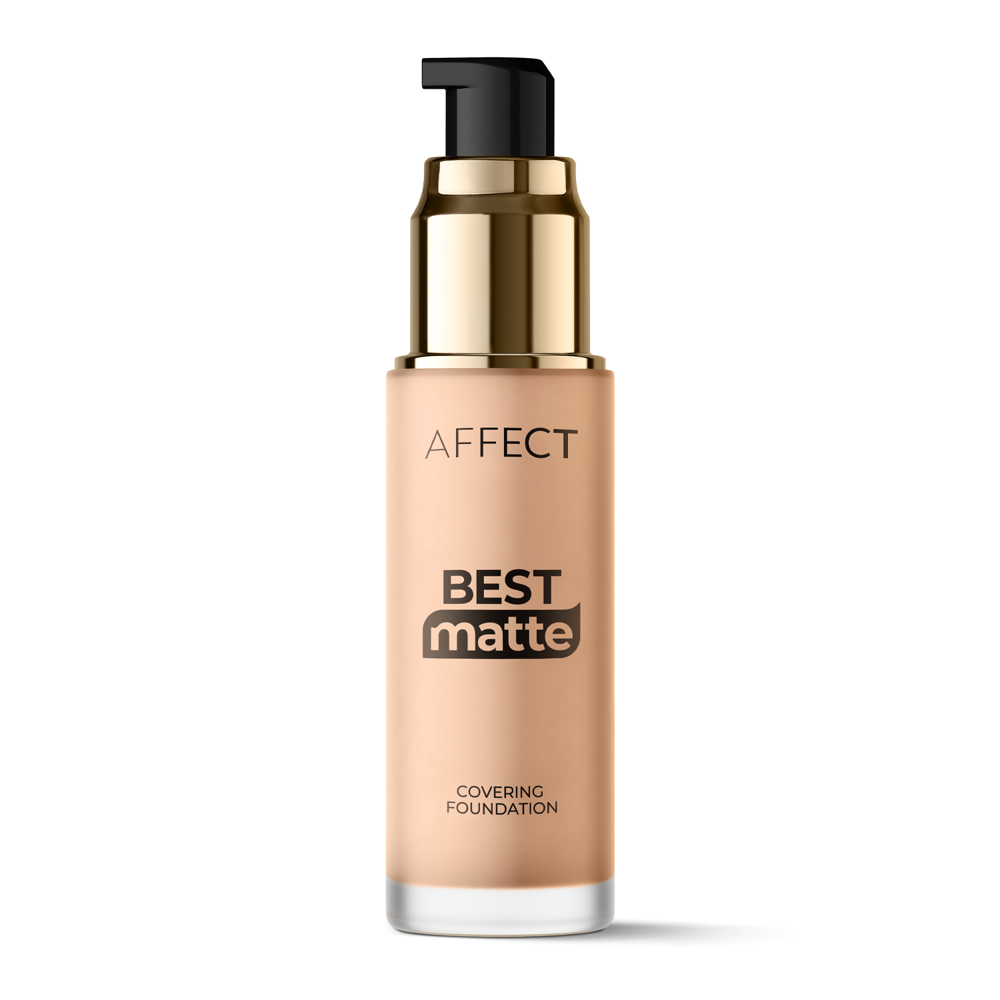 Affect - Best Matte Covering Foundation - Тональная основа для лица - 4N - 30ml