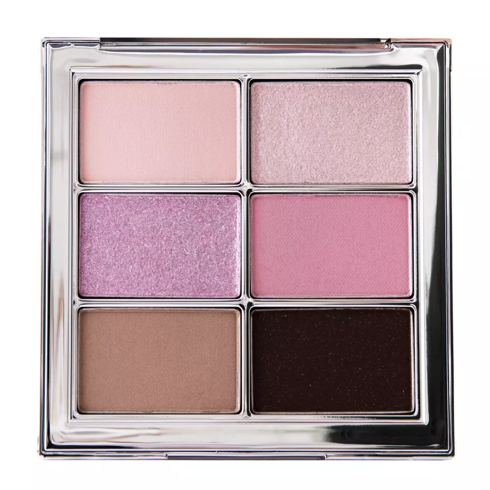 Amuse - Веганские тени для век - Eye Vegan Sheer Palette - 04 Sheer Lavender - 6x1,6g