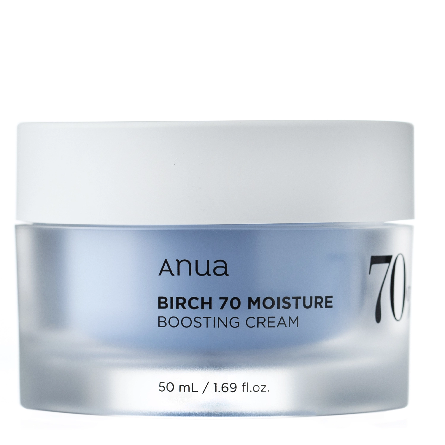 Anua - Birch 70 Moisture Boosting Cream - Увлажняющий крем для лица с березовым соком - 50ml
