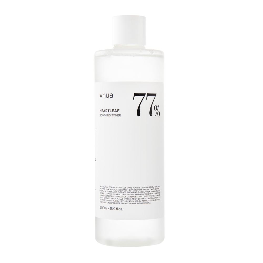 Anua - Heartleaf 77% Soothing Toner - Успокаивающий тонер для лица - 500ml