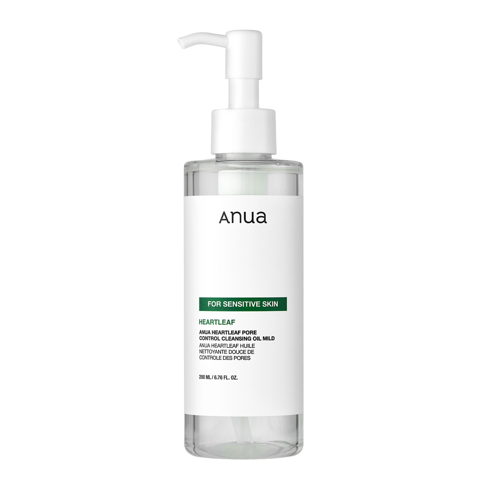 Anua - Heartleaf Pore Control Cleansing Oil Mild - Некомедогенное гидрофильное масло для лица - 200ml