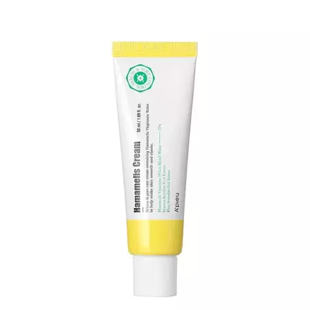 A'pieu - Крем на основе гидролата листьев гамамелиса - Hamamelis Cream - 50ml