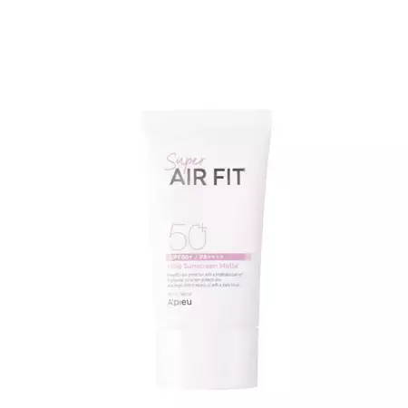 A'pieu - Матирующий солнцезащитный крем - Super Air Fit Mild Sunscreen Matte - SPF 50+/PA++++ - 50ml