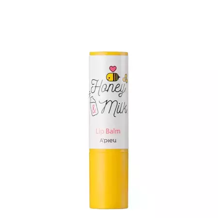 A'pieu - Медовый бальзам для губ - Honey&Milk Lip Balm - 18ml