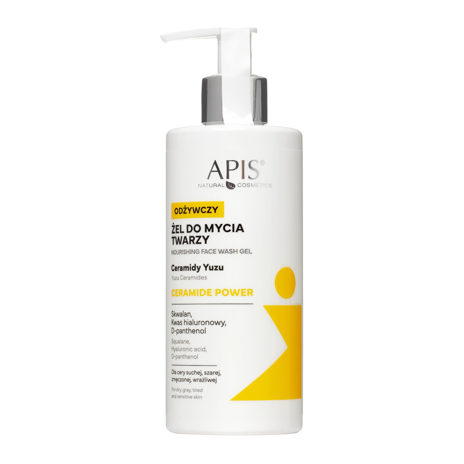 Apis - Ceramide Power - Питательный гель для умывания лица - 300ml