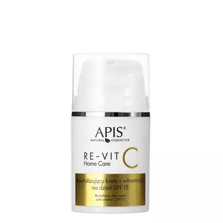 Apis - Professional - Восстанавливающий дневной крем с витамином С - Re-Vit C Home Care - Revitalizing Day Cream with Vitamin C SPF15 - 50ml