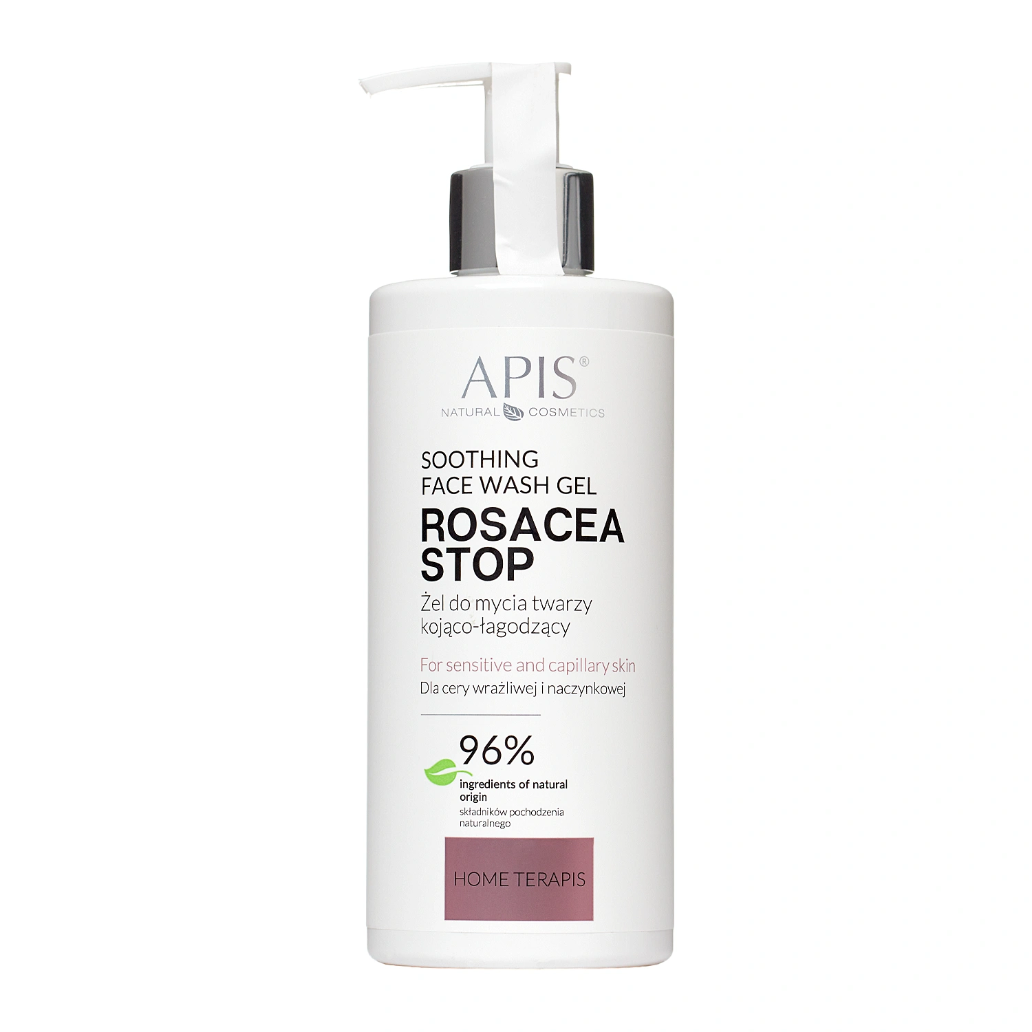 Apis - Rosacea-Stop - Успокаивающий гель для умывания лица - 300ml