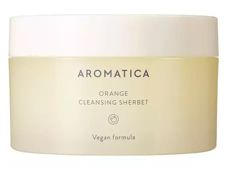 Aromatica - Orange Cleansing Sherbet - Апельсиновый щербет для снятия макияжа - 150g