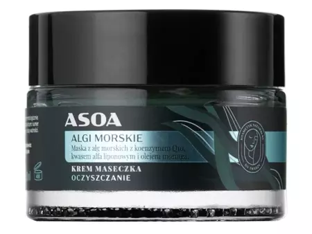 Asoa - Krem-Maseczka Algi Morskie - Крем-маска с морскими водорослями - 50 ml