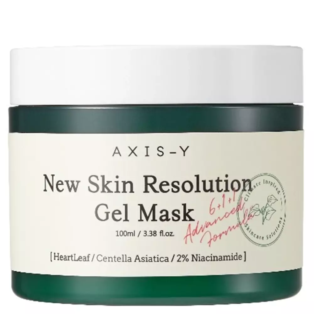 Axis-y - Успокаивающая гелевая маска для лица - New Skin Resolution Gel Mask - 100ml