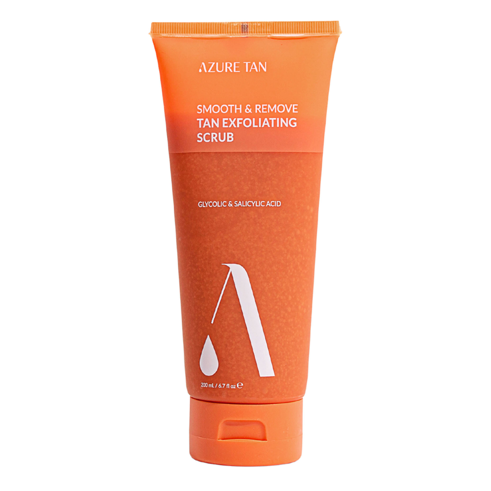 Azure Tan - Smooth & Remove Tan Exfoliating Scrub - Разглаживающий скраб для отшелушивания автозагара - 200ml