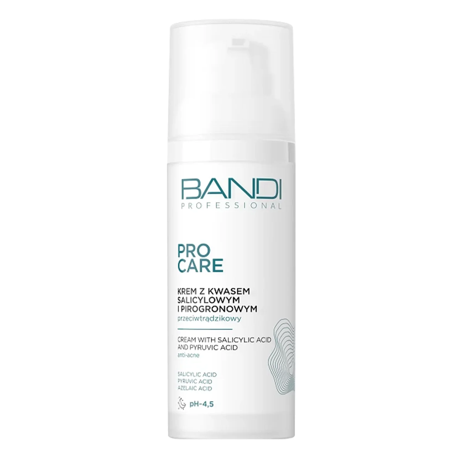 Bandi - Pro Care - Крем против акне с салициловой и пировиноградной кислотами - 50ml