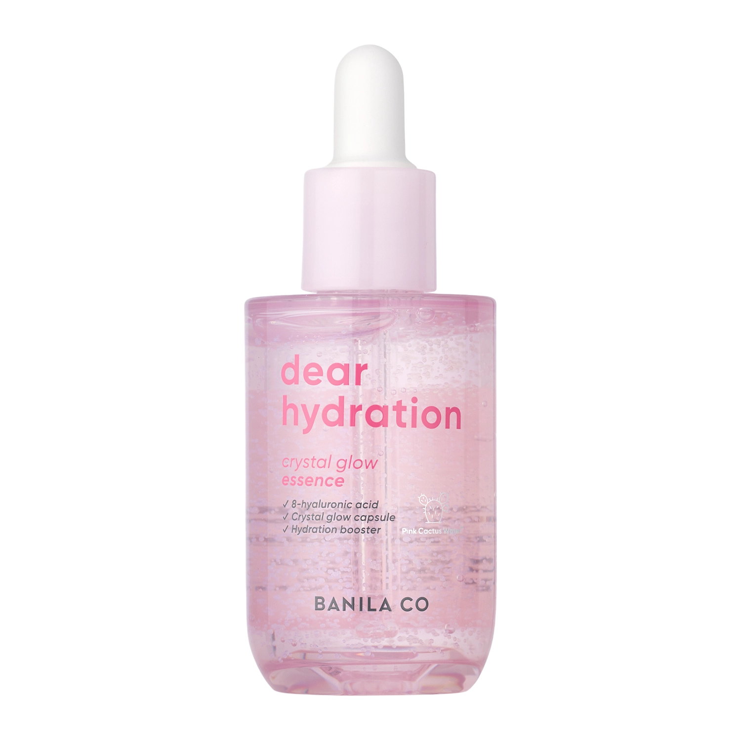 Banila Co - Dear Hydration Crystal Glow Essence - Увлажняющая эссенция с гиалуроновой кислотой - 50ml