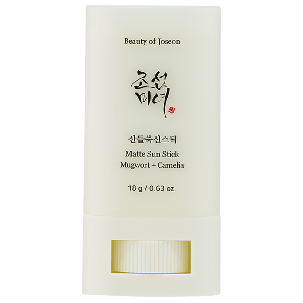 Beauty of Joseon - Матирующее солнцезащитное средство в стике - Matte Sun Stick Mugwort + Camelia SPF50+/PA++++ - 18g