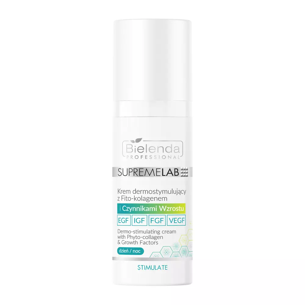 Bielenda Professional - Дермостимулирующий крем с фитоколлагеном и факторами роста - Supremelab - 50ml