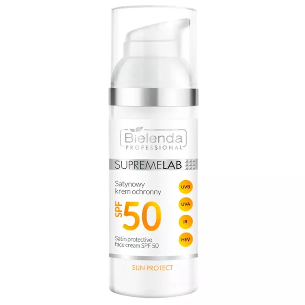 Bielenda Professional - Сатиновый солнцезащитный крем SPF50 - Supremelab - 50ml 