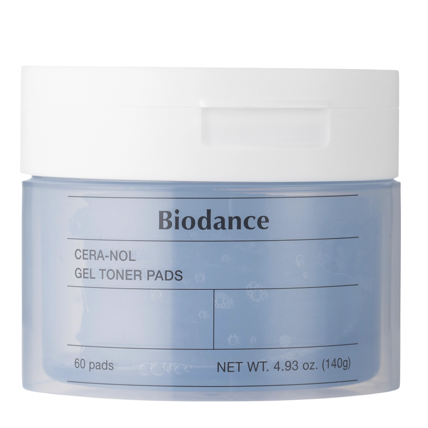 Biodance - Cera-nol Gel Toner Pads - Увлажняющие гелевые пэды для лица - 60шт.