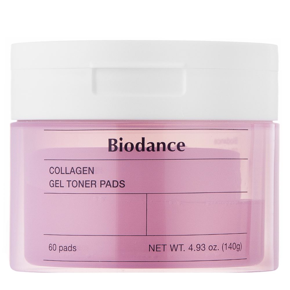 Biodance - Collagen Gel Toner Pads - Укрепляющие коллагеновые пэды для лица - 60шт.