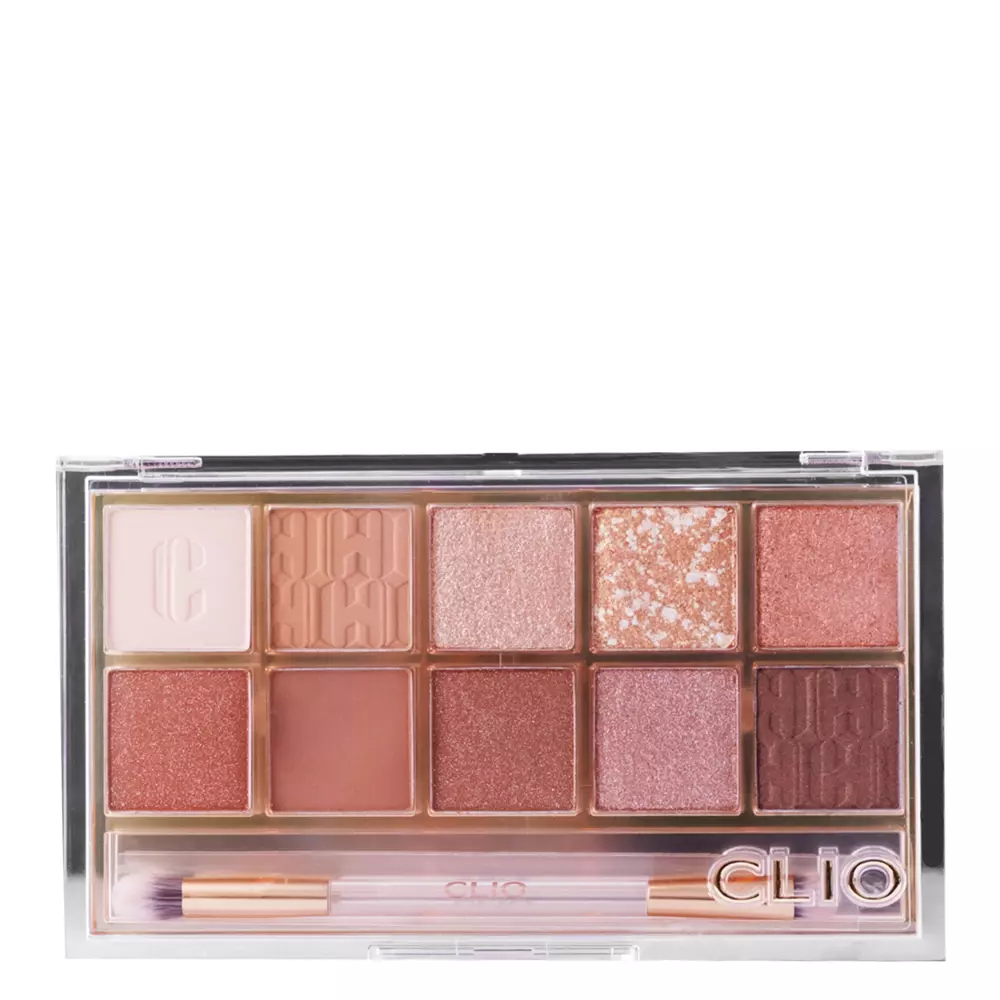 CLIO - Палетка для макияжа глаз - Pro Eye Palette - 02 Brown Choux - 6g