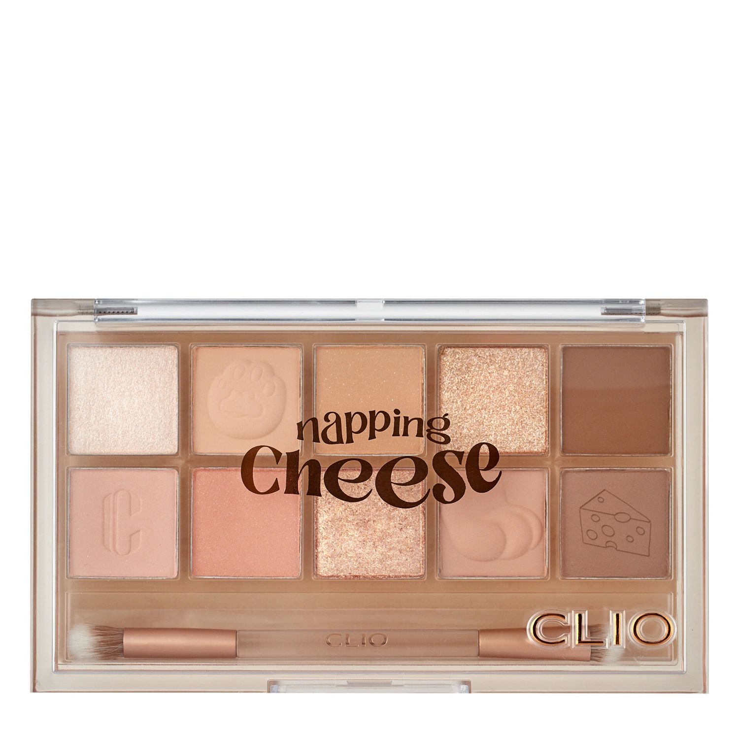 CLIO - Pro Eye Palette - Koshort in Seoul Limited - Палетка теней для век - 019 Napping Cheese - 6g